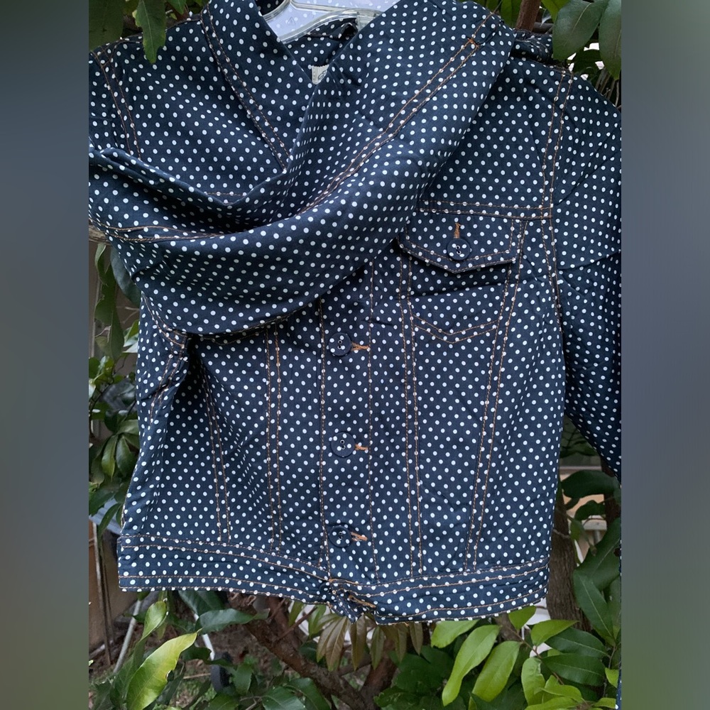✨⚡️💥 Comme Toi Polka Dots Bomber Jacket
